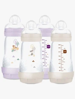 MAM Easy Start Sutteflaske Anti-kolik 260 ml 2-pak, Pink/Neutral