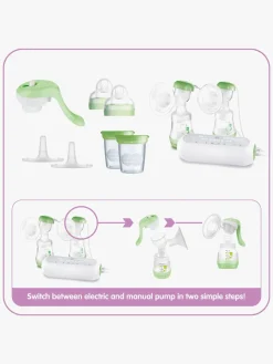 MAM 2-in-1 Elektrisk Brystpumpe Dobbelt