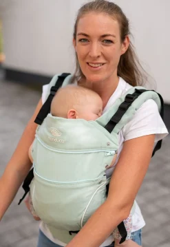 Manduca First PureCotton Bæresele, Mint