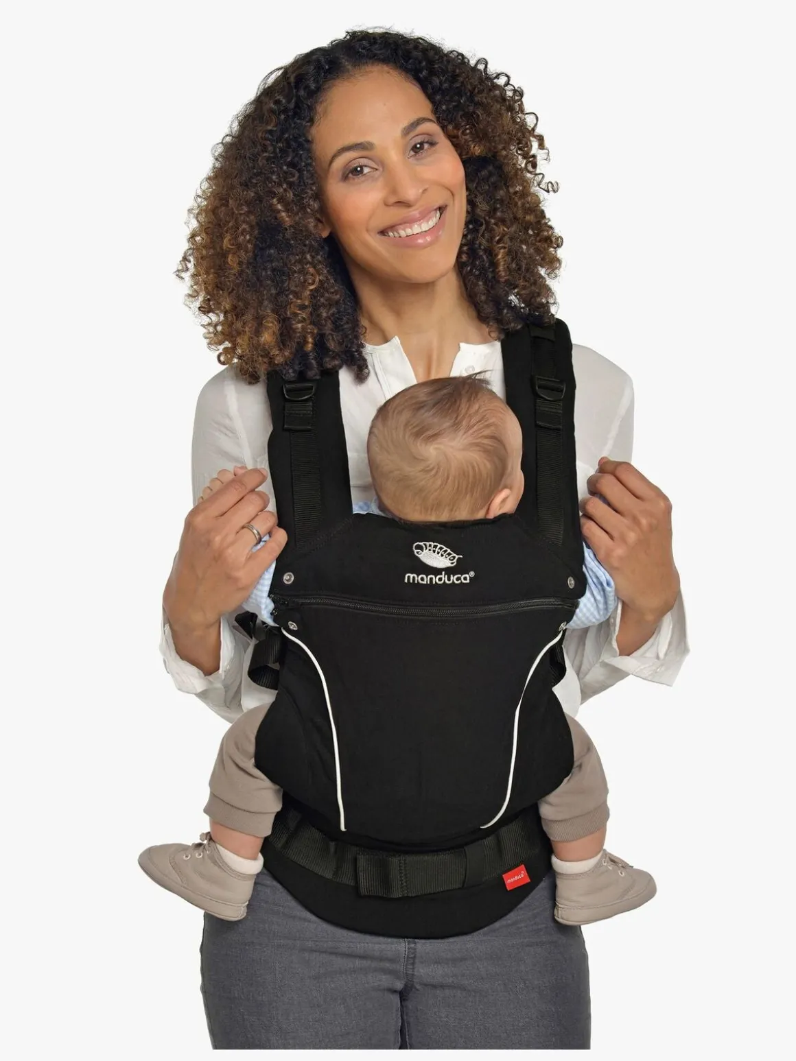 Manduca First PureCotton Bæresele, Night Black