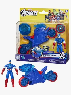 Marvel Avengers Captain America Actionfigur Shield-Shot Cycle