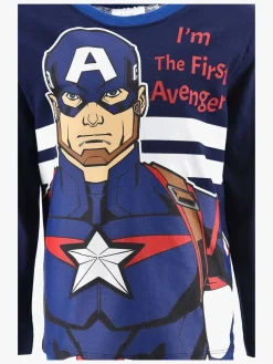 Marvel Avengers Classic Pyjamas, Navy