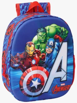 Marvel Avengers 3D Rygsæk 8.5L, Blå