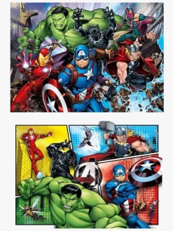Marvel Avengers Puslespil 2x60 Brikker