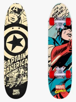 Marvel Captain America Wooden Skateboard