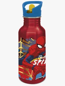 Marvel Spider-Man  Aluminium Drikkedunk 545ml, Rød