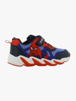 Marvel Spider-Man Blinkende Sneakers, Navy/Red