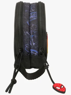 Marvel Spider-Man Dobbelt Penalhus Attack, Sort/Blå