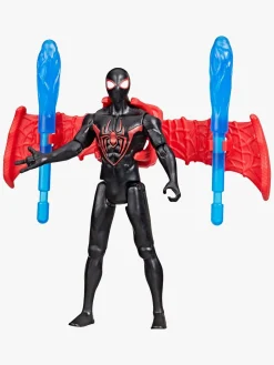Marvel Spider-Man Epic World of Actionfigur med Bil - Miles Morales Remix Blast-Racer