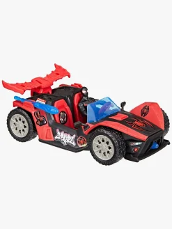 Marvel Spider-Man Epic World of Actionfigur med Bil - Miles Morales Remix Blast-Racer