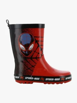 Marvel Spider-Man Gummistøvler, Red/Black
