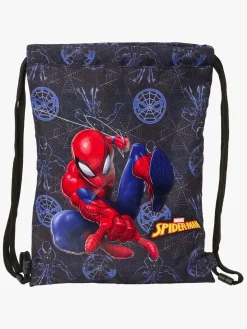 Marvel Spider-Man Gymnastikpose Attack, Sort/Blå