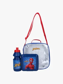 Marvel Spider-Man Madkasse & Flaske Sæt, Blå