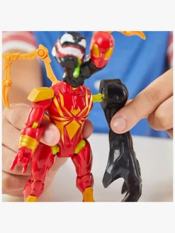 Marvel Spider-Man Mixmashers Figur Iron Spider Delux