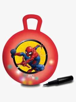 Marvel Spider-Man Oppustelig Hoppebold med Lyseffekter