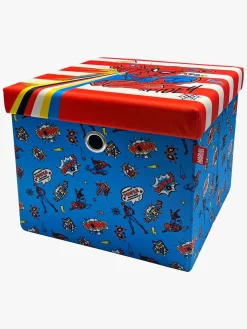 Marvel Spider-Man Puf med Opbevaringsboks, Multifarvet