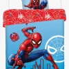 Marvel Spider-Man Sengesæt 140x200, Blå