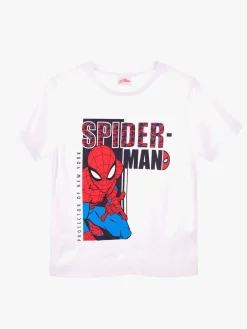 Marvel Spider-Man T-shirt, Hvid