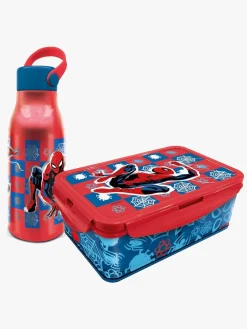 Marvel Spiderman Madkasse og Flaske, Red