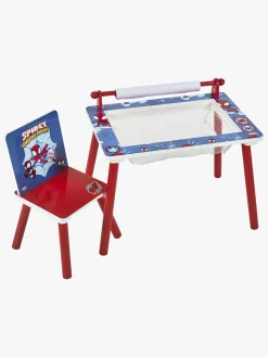 Marvel Spidey & His Amazing Friends Skrivebord med Stol, Rød