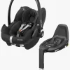 Maxi-Cosi Pebble Pro i-Size Autostol Baby Inkl. Family Fix 3 Base, Essential Black