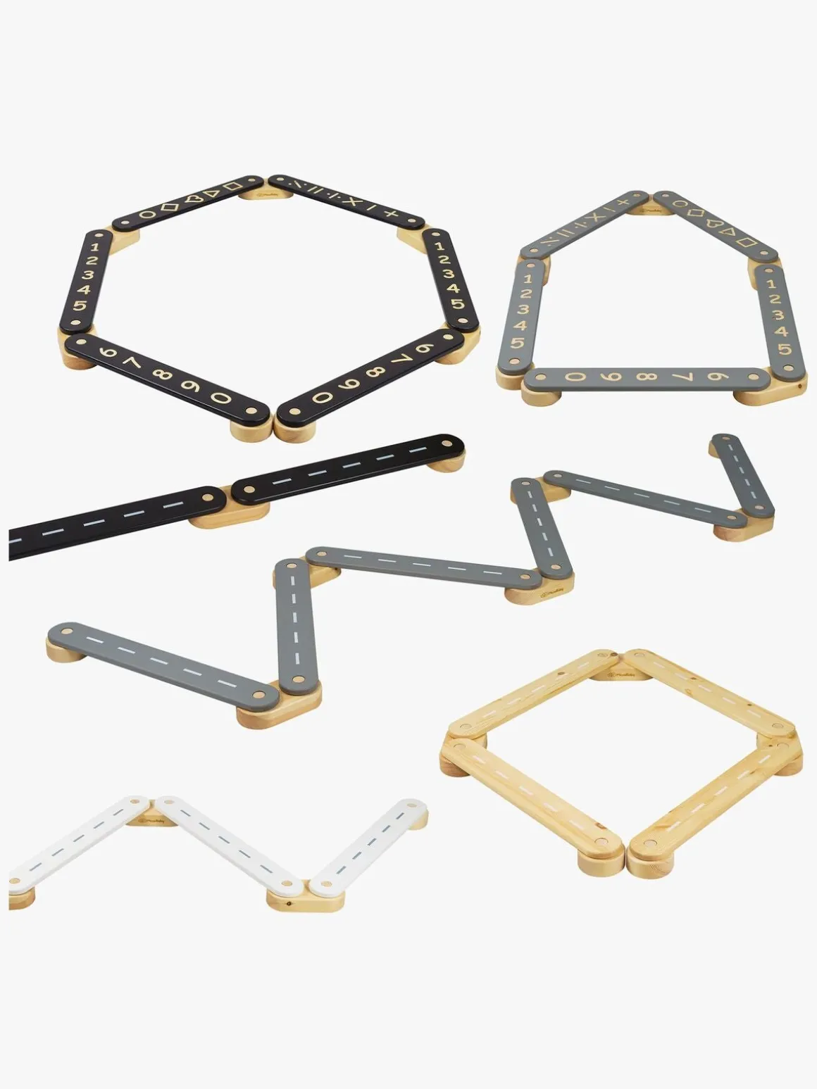 Meowbaby Balancebane 6 Dele, Sort