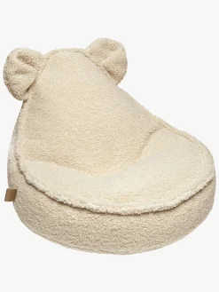 Meowbaby Bearly Sækkestol Teddy, Cremefarvet
