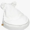 Meowbaby Boucle Sækkestol Teddy, Hvid
