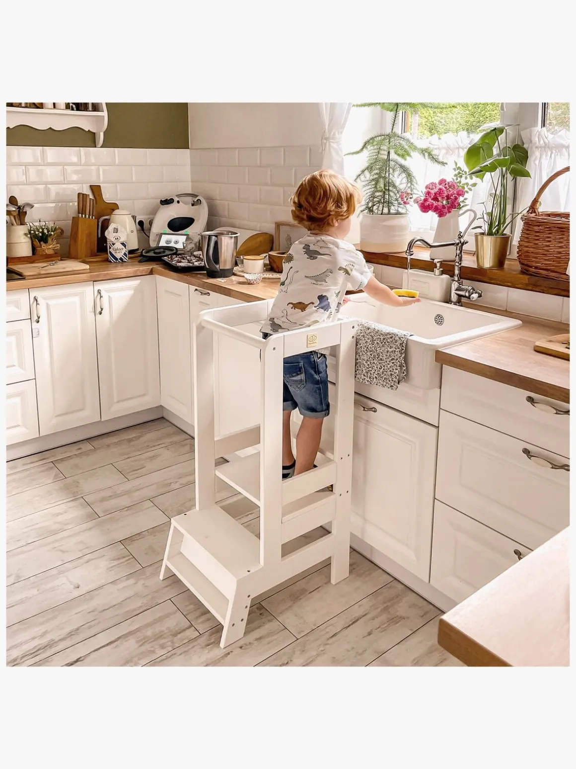 Meowbaby Læringstårn, Hvid