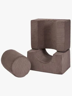 Meowbaby Shape Sæt 3 Elementer, Brun