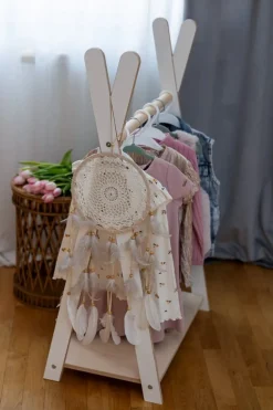 Meowbaby Tipi Tøjstativ S, Hvid