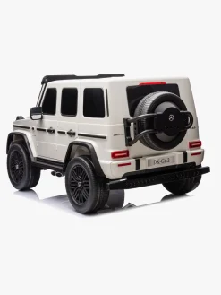 Mercedes Benz AMG G63 Elbil, Hvid