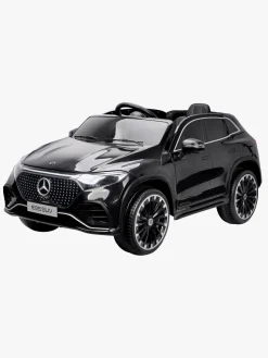 Mercedes-Benz EQS SUV Elbil, Sort