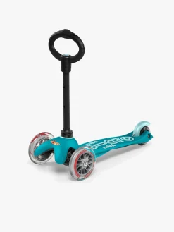 Micro Løbehjul Trehjulet Mini 3-i-1 Deluxe, Turkis