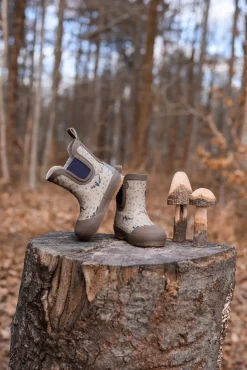 Mikk-Line Forede Gummistøvler Uldblanding, Coriander