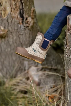 Mikk-Line Forede Gummistøvler Uldblanding, Coriander