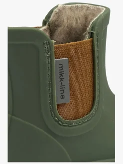 Mikk-Line  Forede Gummistøvler Uldblanding, Thyme