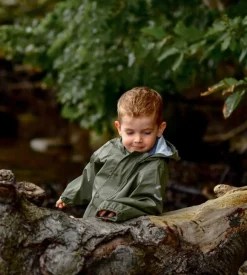 Mikk-Line Regnsæt med Seler, Dusty Olive