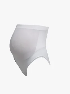 Milki Hipster Seamless Graviditetstrusser 2-Pak, White