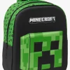 Minecraft 3D Mini Rygsæk 6L, Blå/Grøn