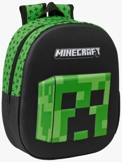 Minecraft 3D Rygsæk 8.5L, Blå/Grøn