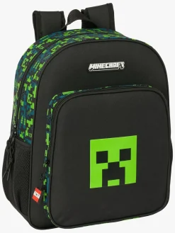 Minecraft Junior Rygsæk 15L TNT, Grøn/Sort