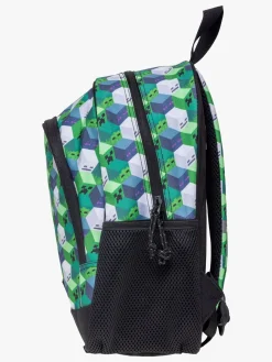 Minecraft Rygsæk 10L, Grøn/Sort