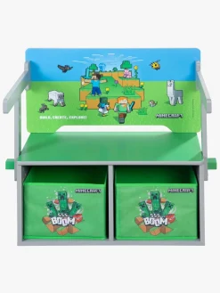 Minecraft Sammenklappeligt Opbevaringsbænk med Bord, Multi