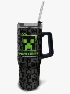 Minecraft Tumbler Drikkedunk 940 ml, Sort