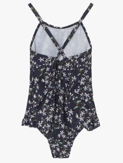 MINI A TURE Badedragt, Blå/Mønstret