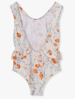 MINI A TURE Delicia UV-Badedragt, Print Whisper White