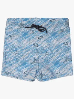 MINI A TURE Gerry Badeshorts, Slate Blue