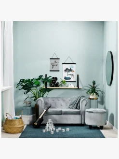 Minitude Bogstavslampe P, Sort