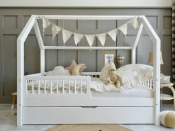 Minitude FINN Juniorseng 80x160, Hvid